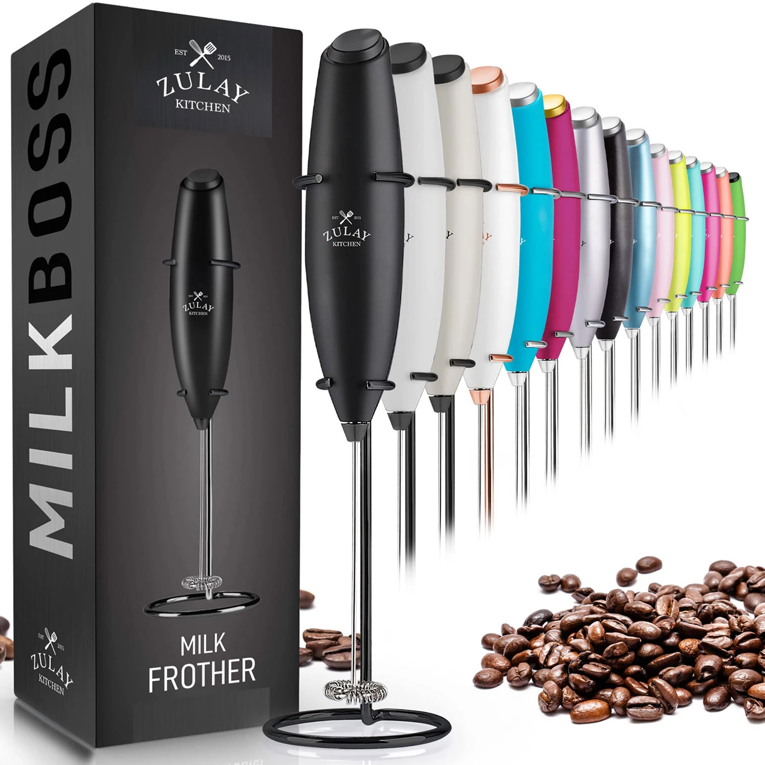 ZK Milk Frother OG With Stand 