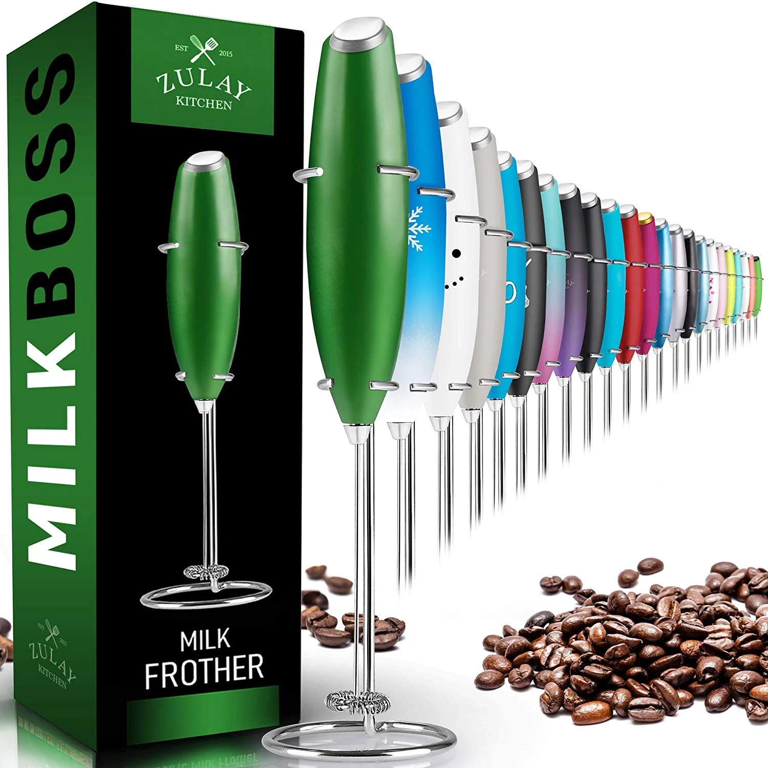 ZK Milk Frother OG With Stand 