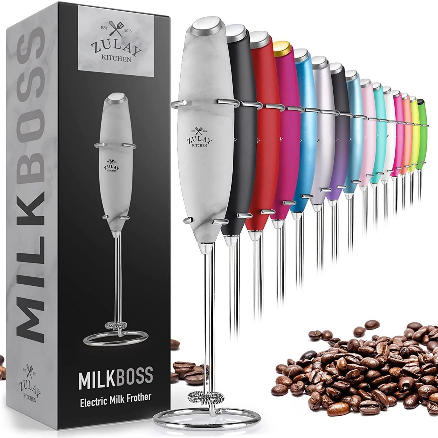 ZK Milk Frother OG With Stand 