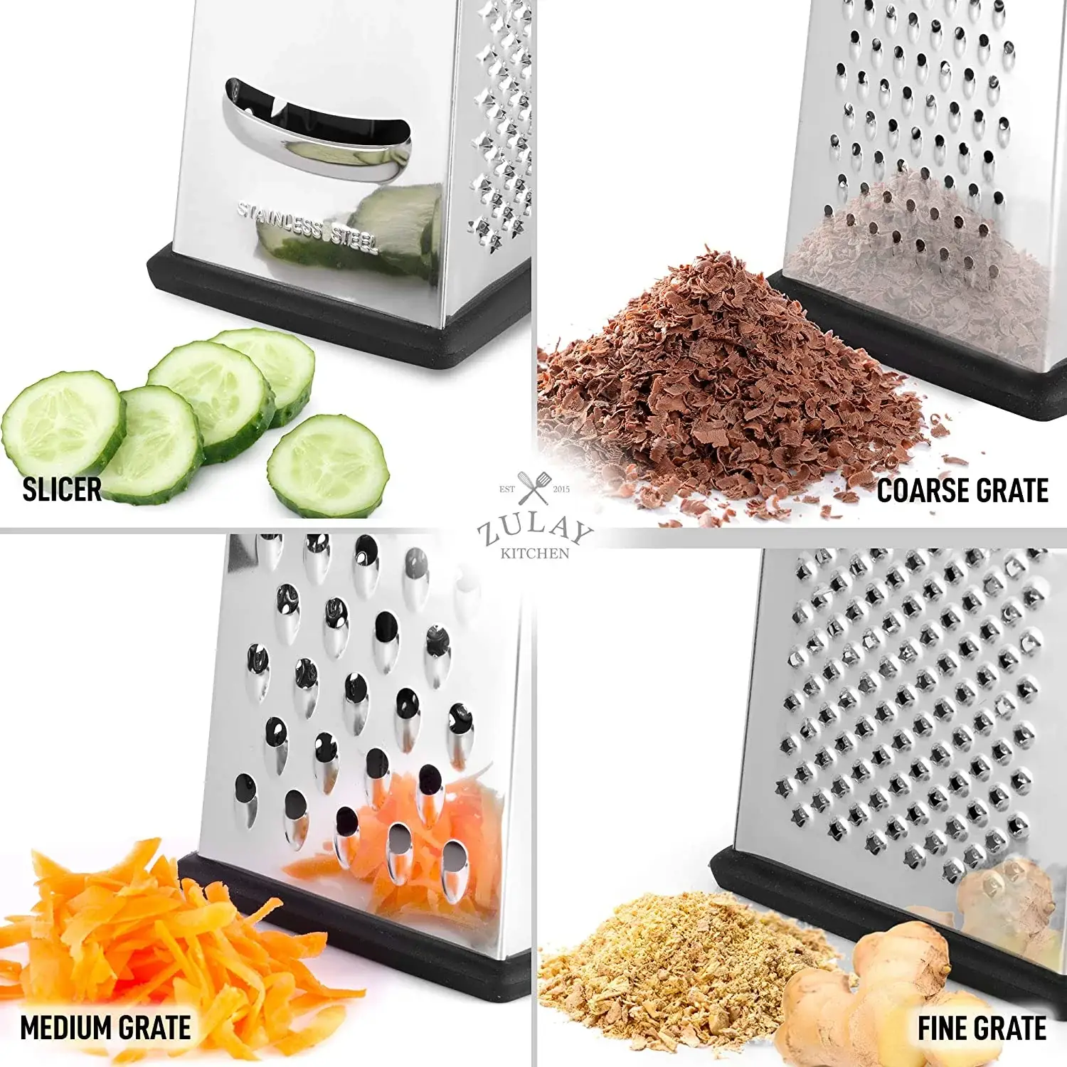 Cheese Grater With Easy Grip Handle