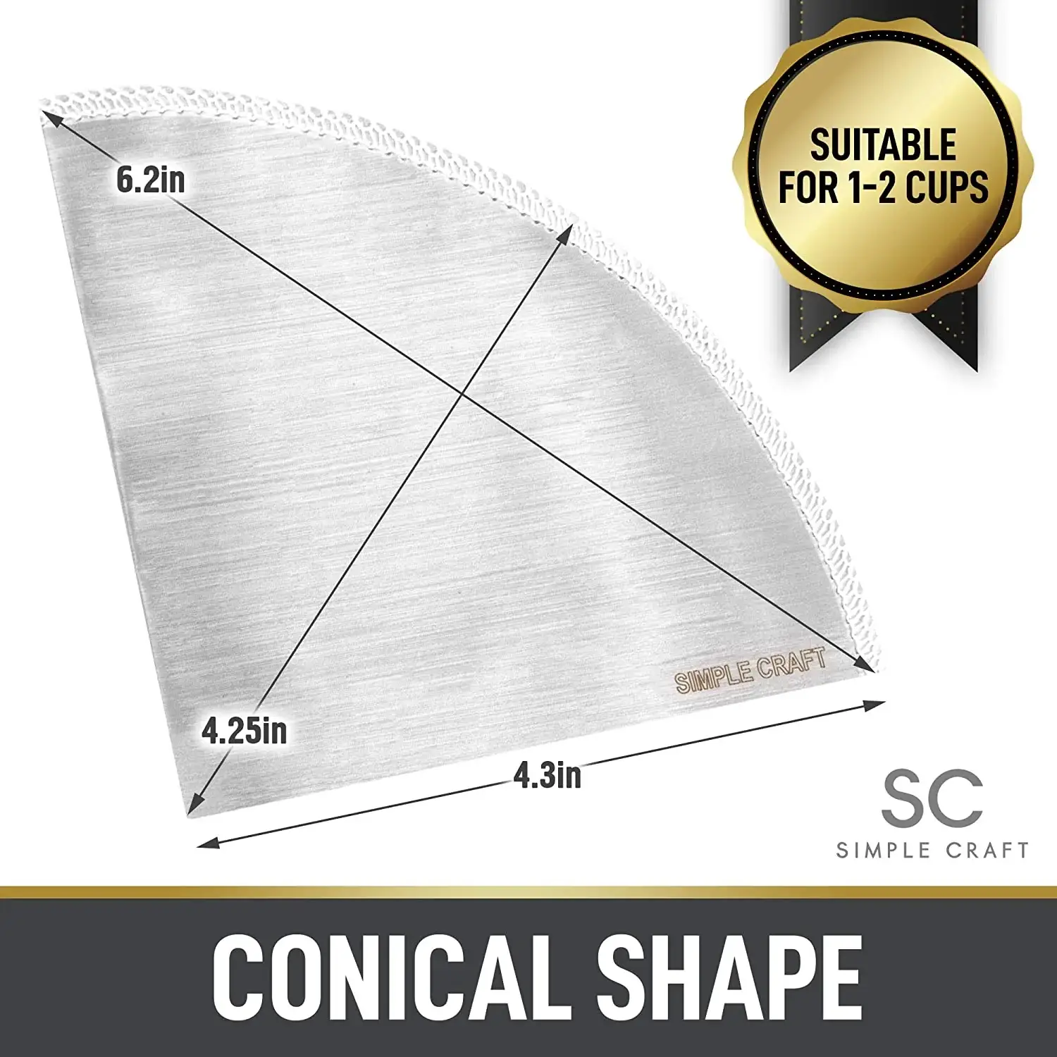 SC Reusable Flexible Coffee Filter