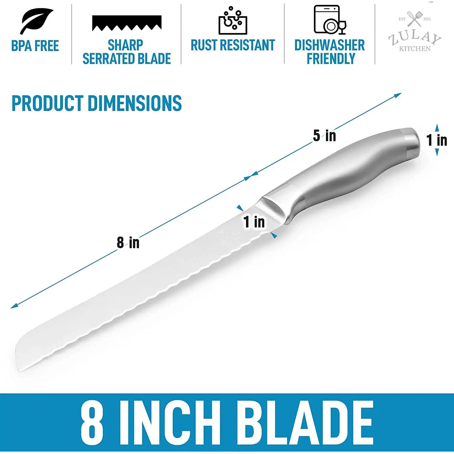 Bread Knife - 8 Inch