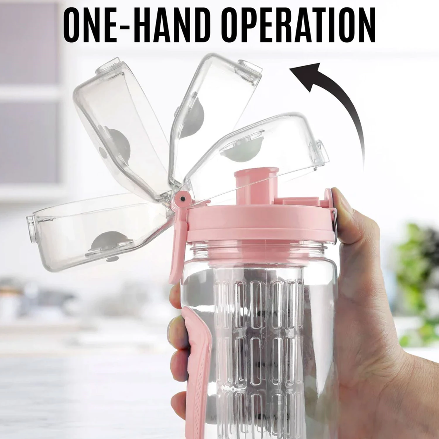 Portable Water Bottle With Fruit Infuser