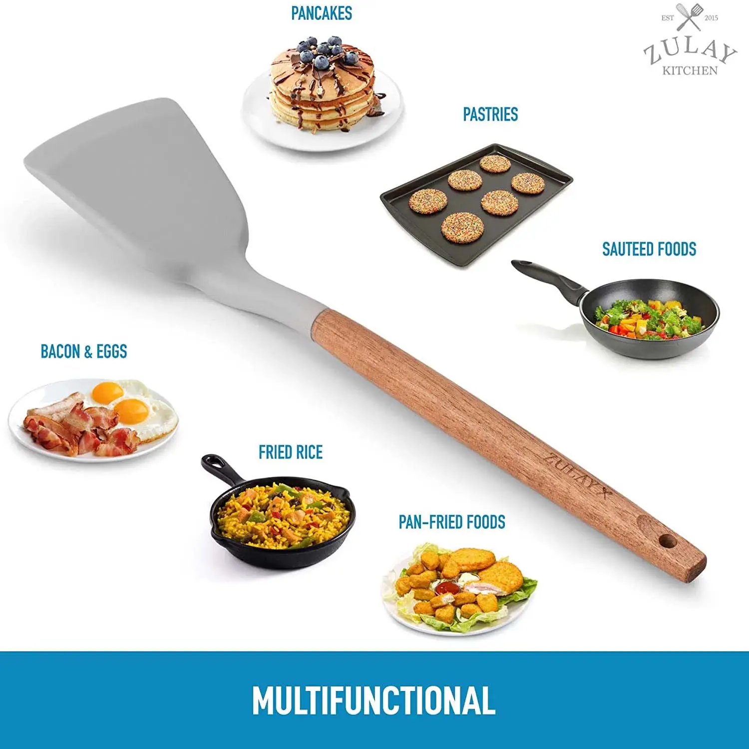 Premium Silicone Spatula (12.5 Inch)