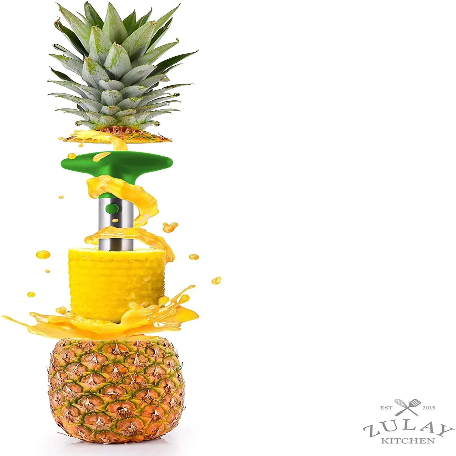 Zulay Kitchen Stainless Steel Pineapple Corer