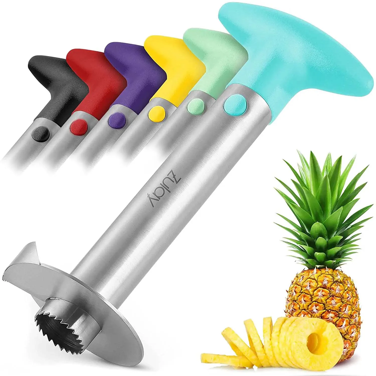 Zulay Kitchen Stainless Steel Pineapple Corer