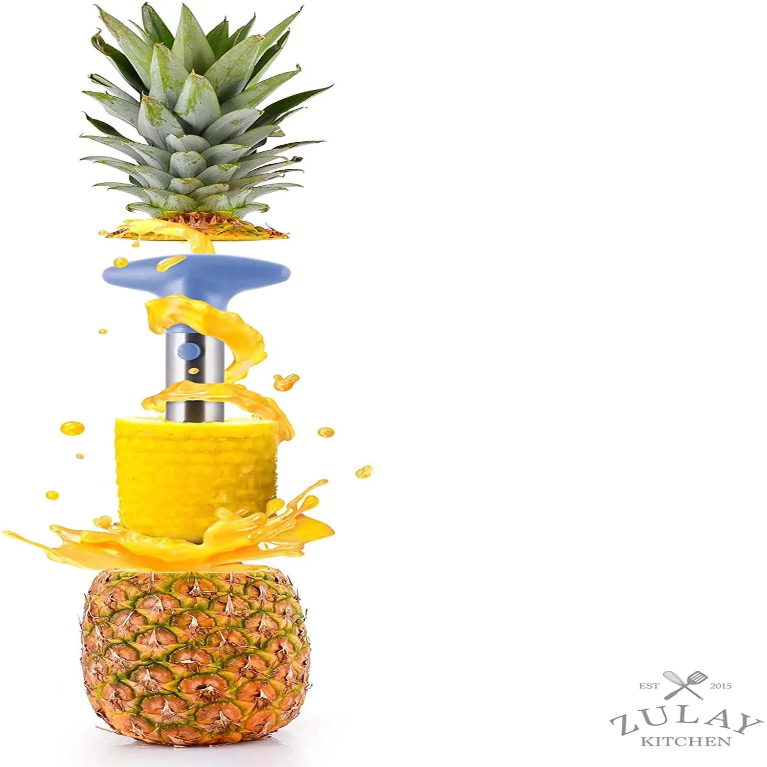 Zulay Kitchen Stainless Steel Pineapple Corer