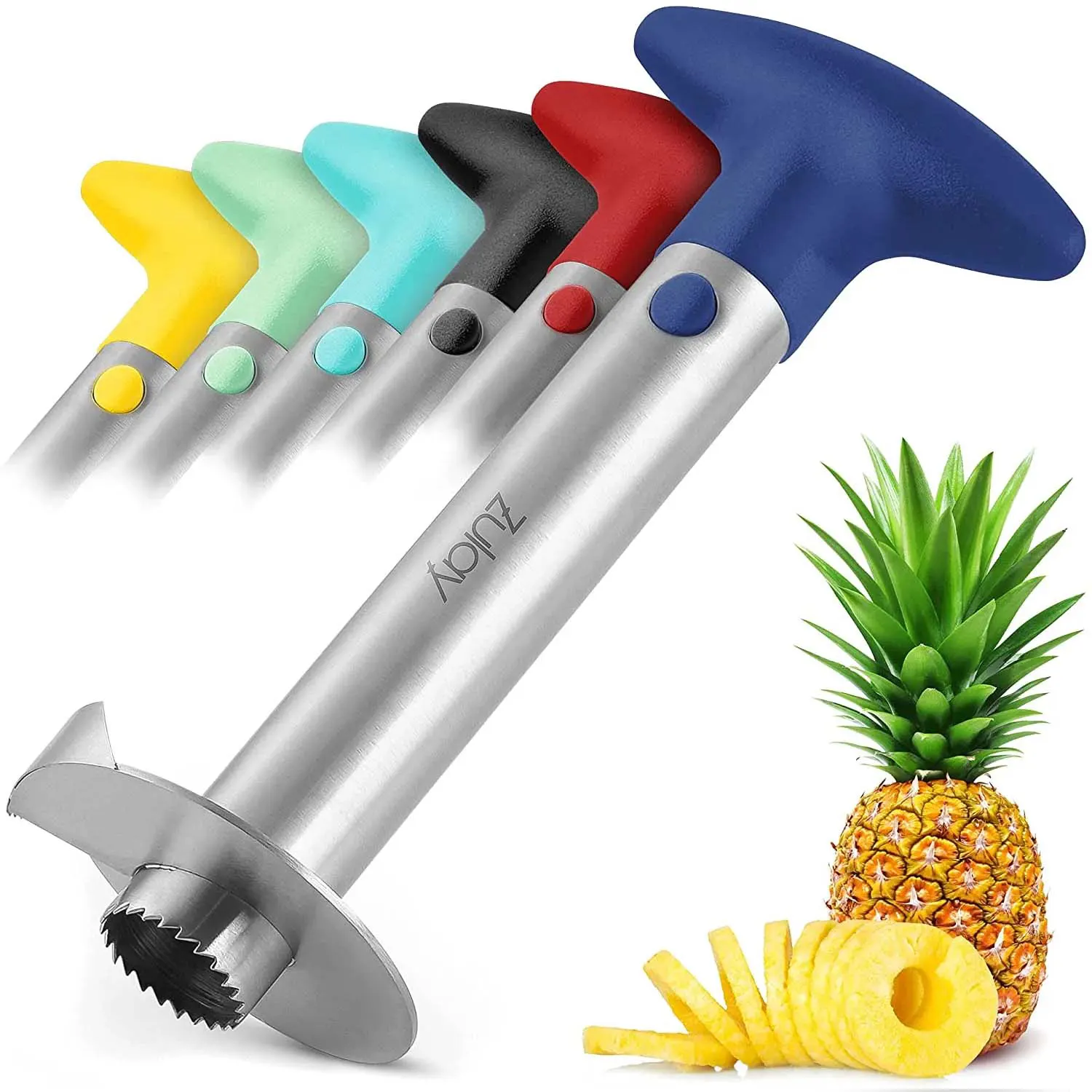 Zulay Kitchen Stainless Steel Pineapple Corer