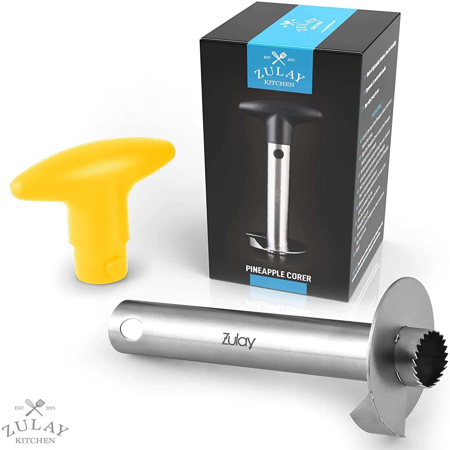 Zulay Kitchen Stainless Steel Pineapple Corer