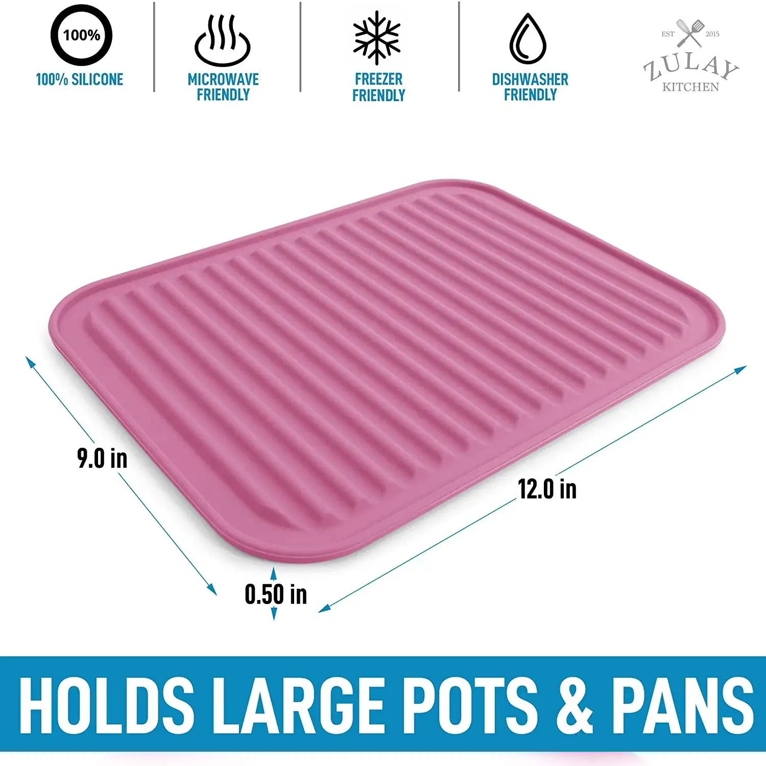 Silicone Trivets For Hot Pots And Pans (2 Pack)