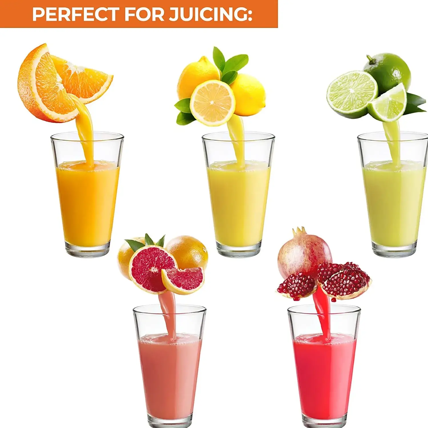 Premium Citrus Juicer - Manual Citrus Press And Orange Squeezer