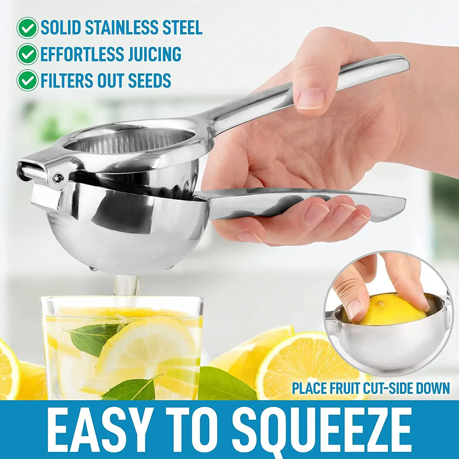 Stainless Steel Lemon Squeezer