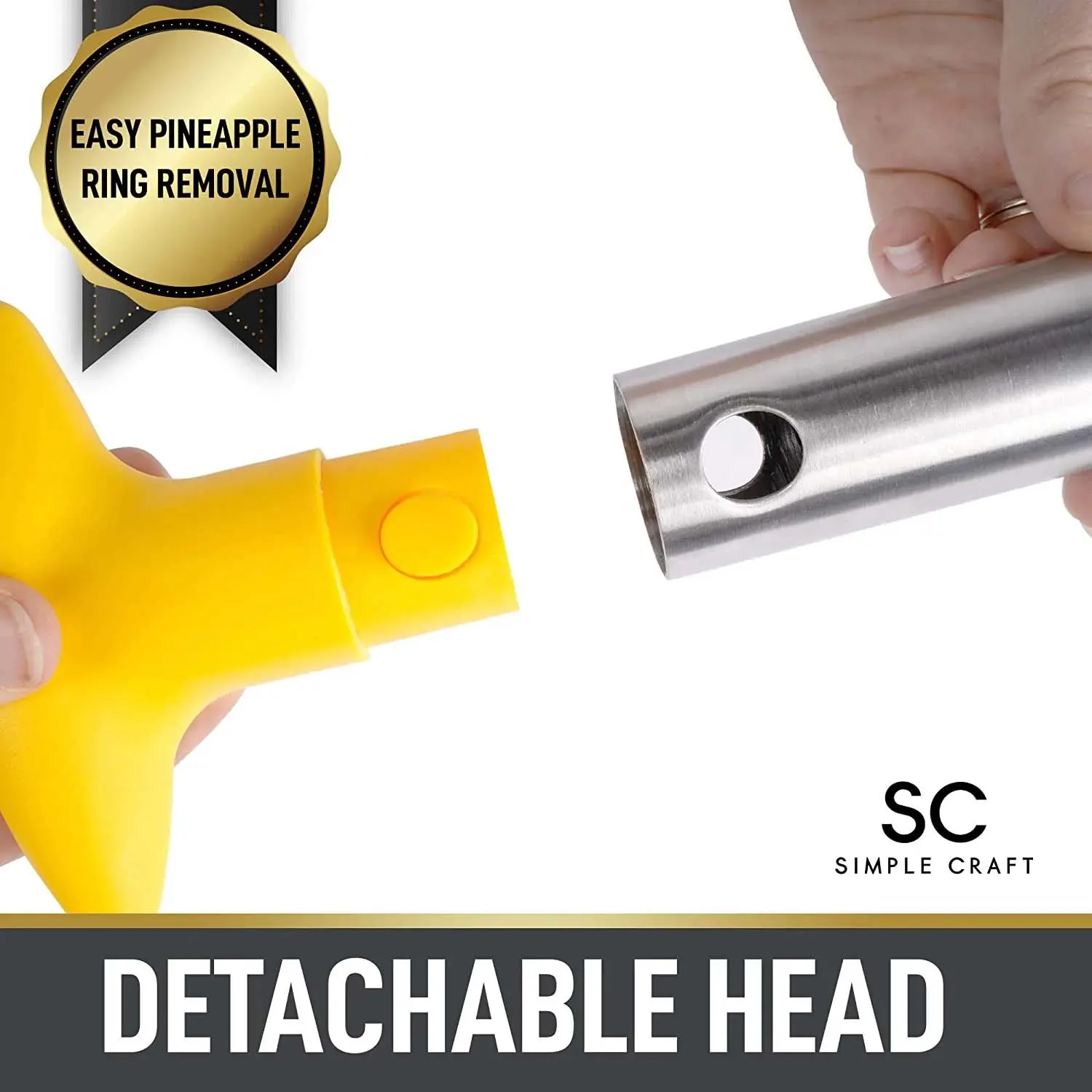 Simple Craft Pineapple Corer And Slicer Tool