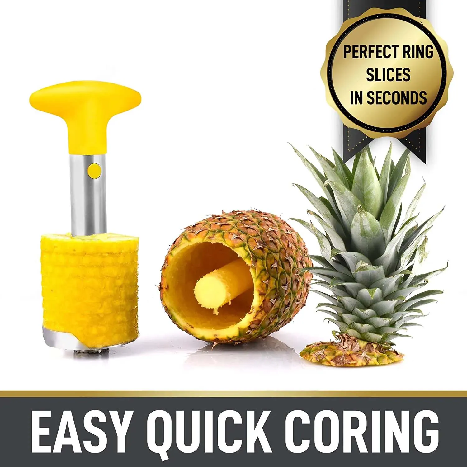 Simple Craft Pineapple Corer And Slicer Tool