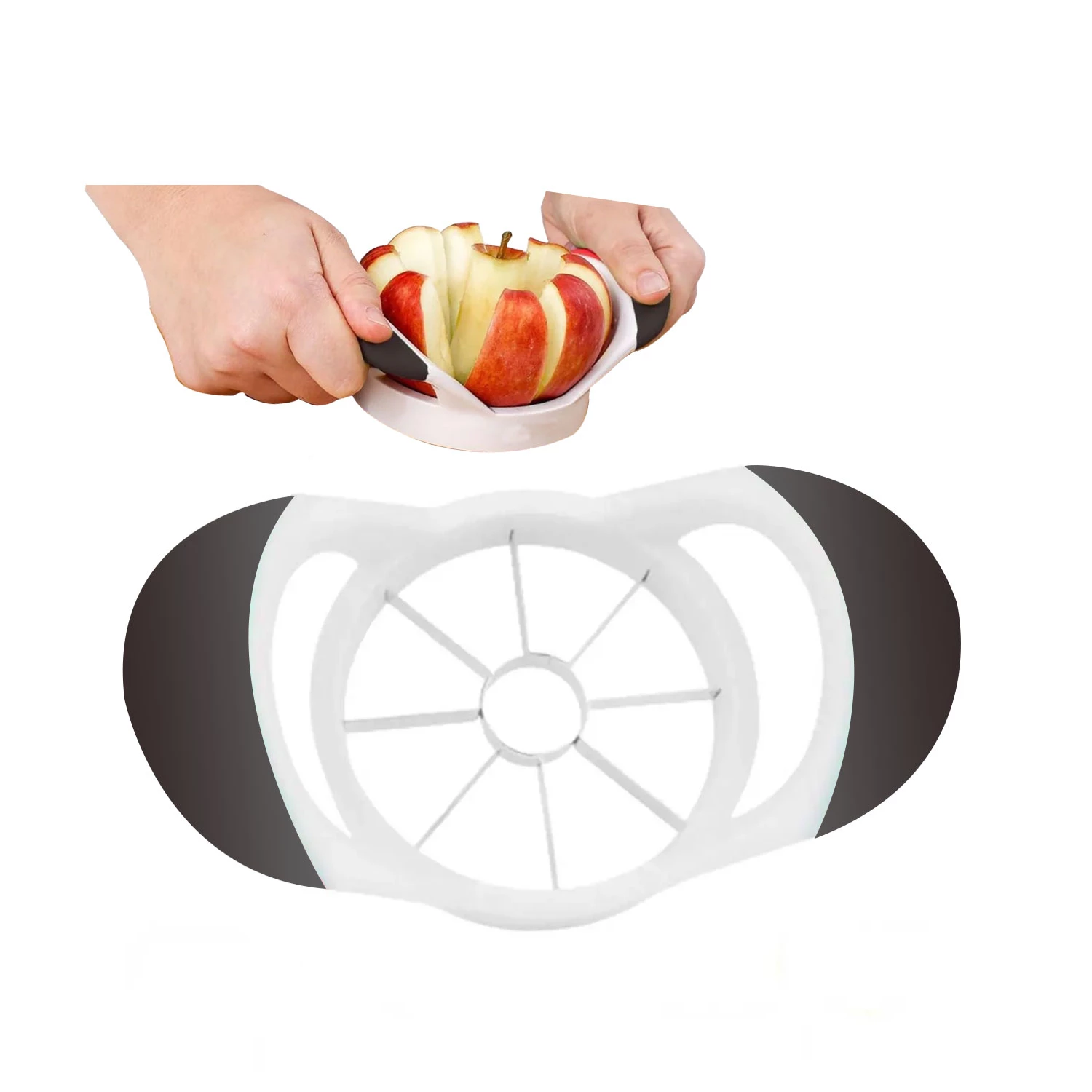 Apple Corer And Slicer With 8 Sharp Blades