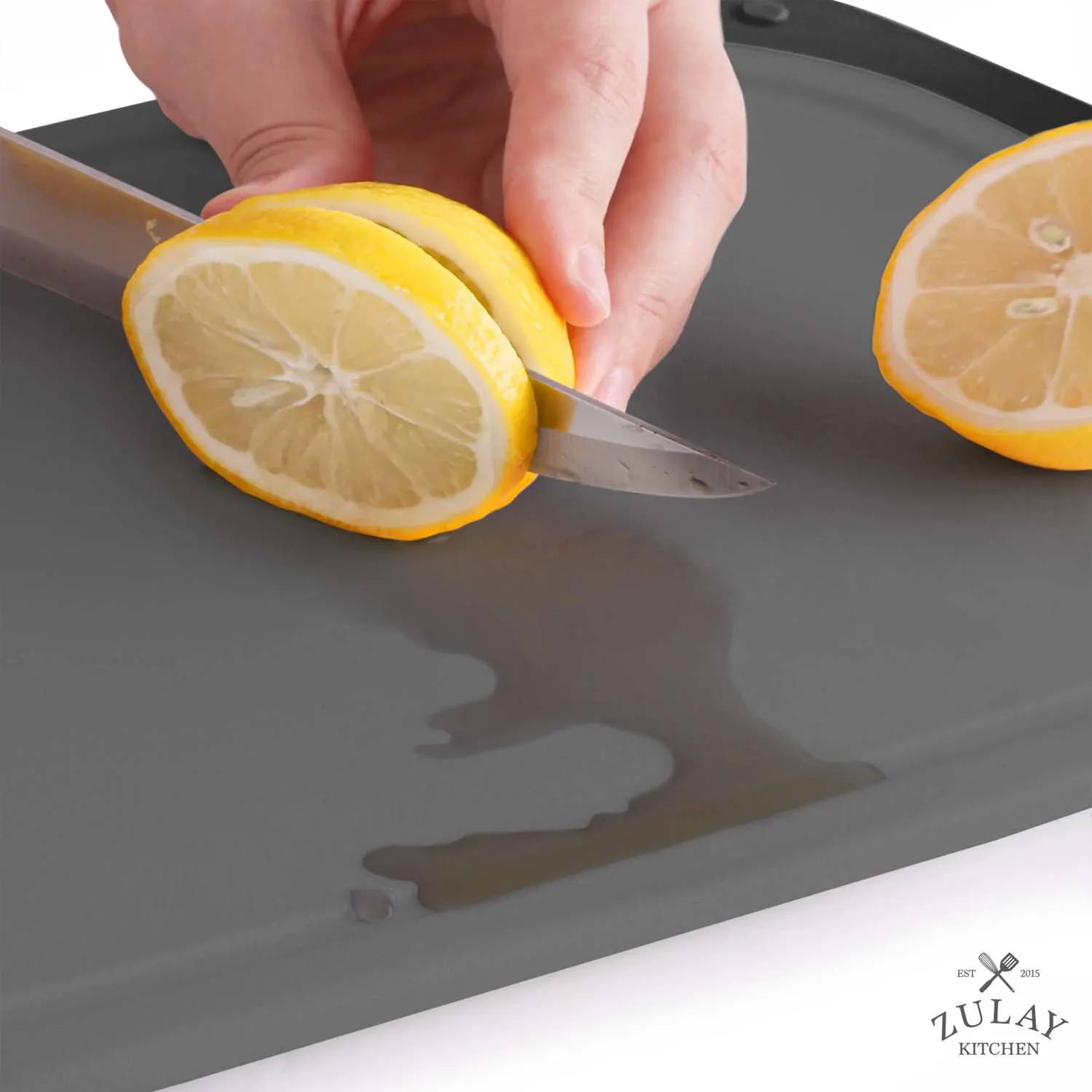 Cutting Board With Juice Grooves (3-piece Set)