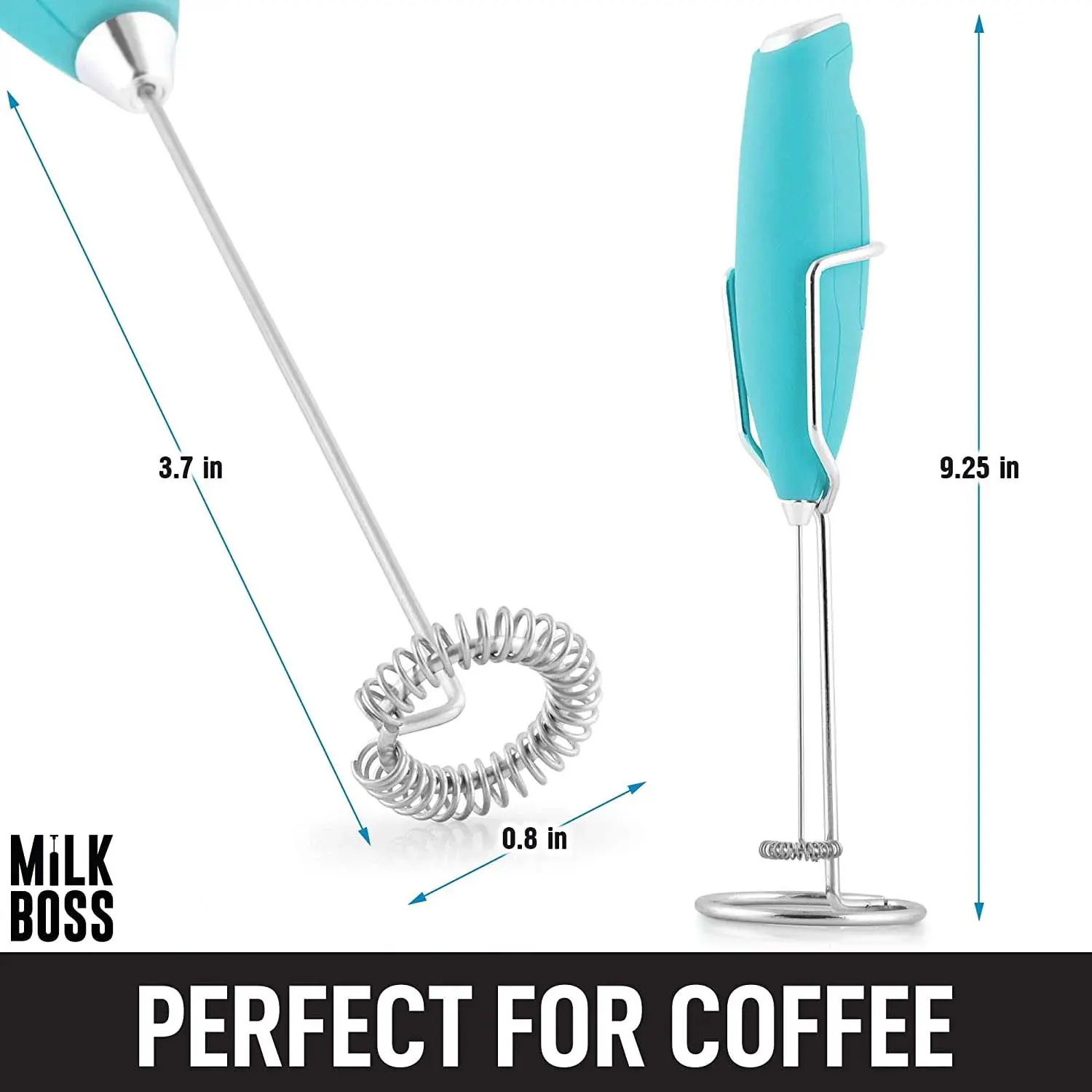 Milk Boss Milk Frother With Holster Stand