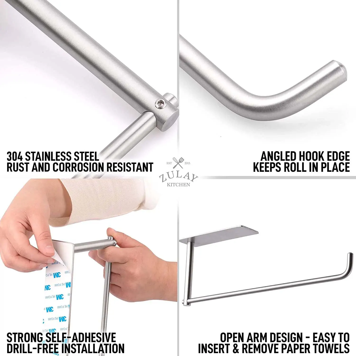 Self Adhesive Paper Towel Holder