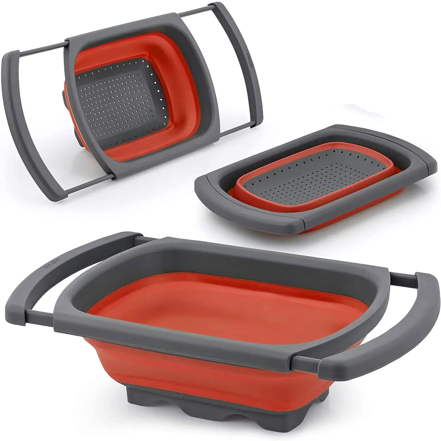 Collapsible Colander With Extendable Handles