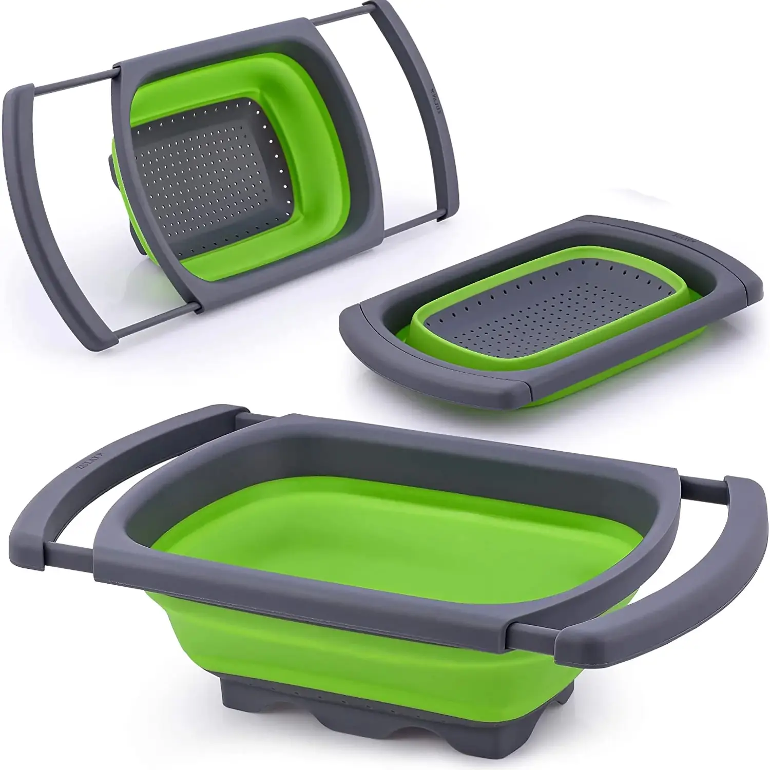 Collapsible Colander With Extendable Handles