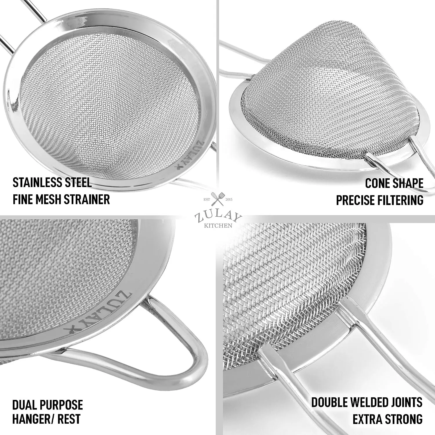 Cone Shaped Cocktail Strainer