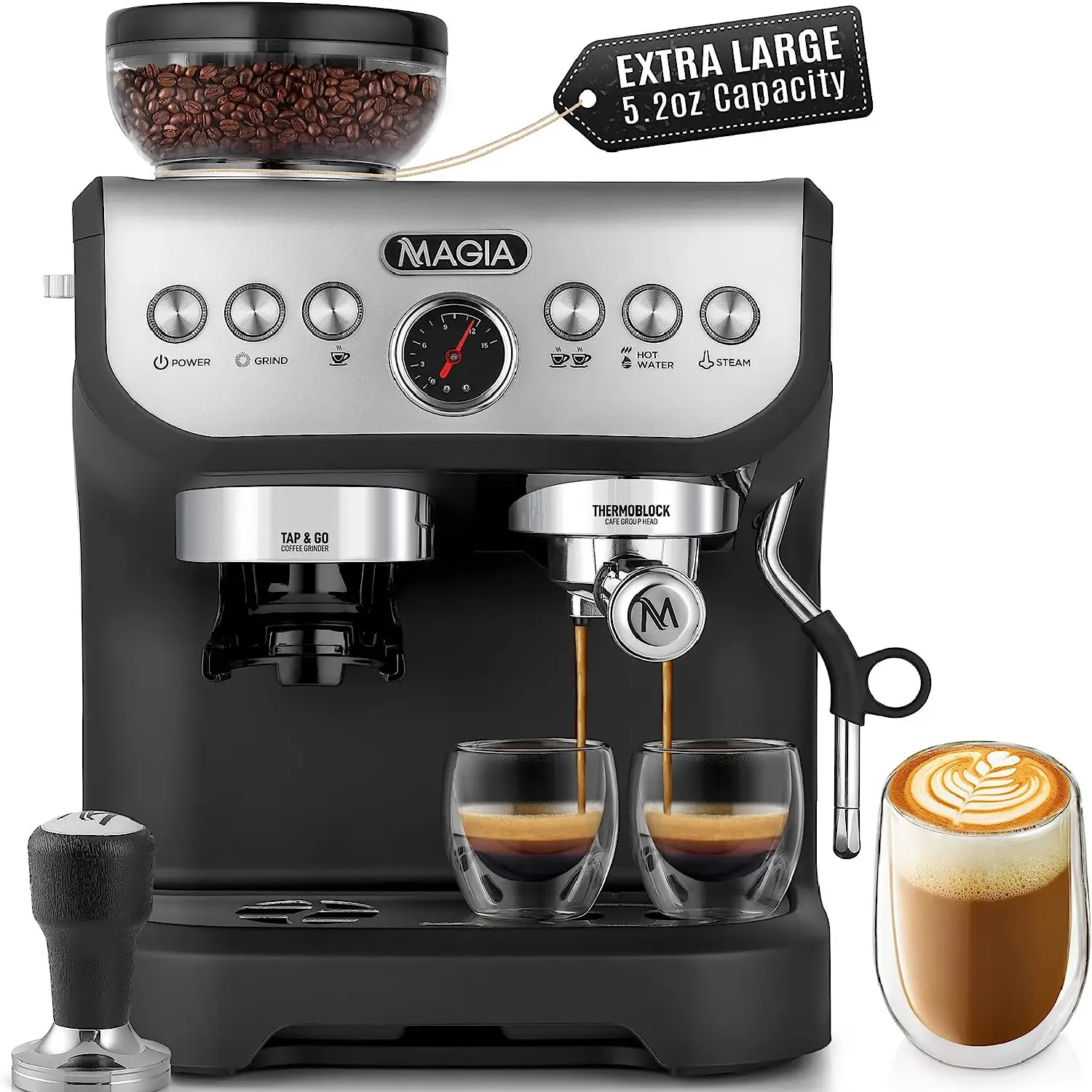 Zulay Magia Manual Espresso Machine