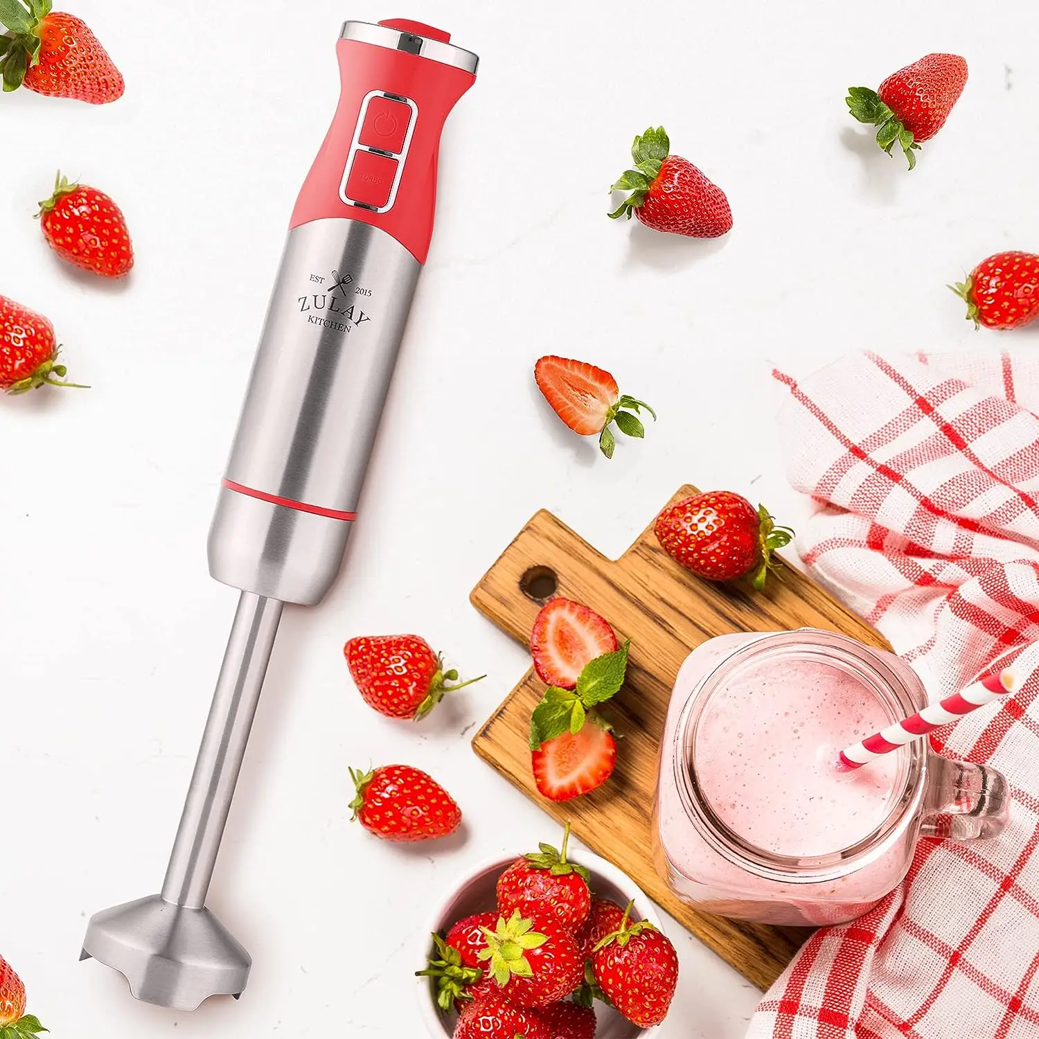  Zulay Kitchen Immersion Hand Blender - 500W