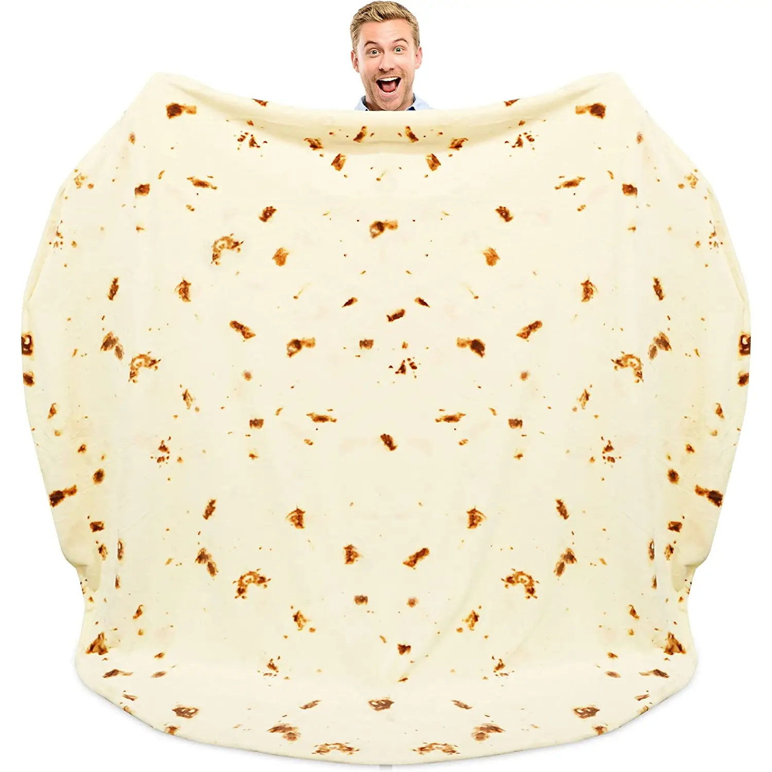 Simple Craft (60 Inch) Tortilla Giant Tortilla Blanket