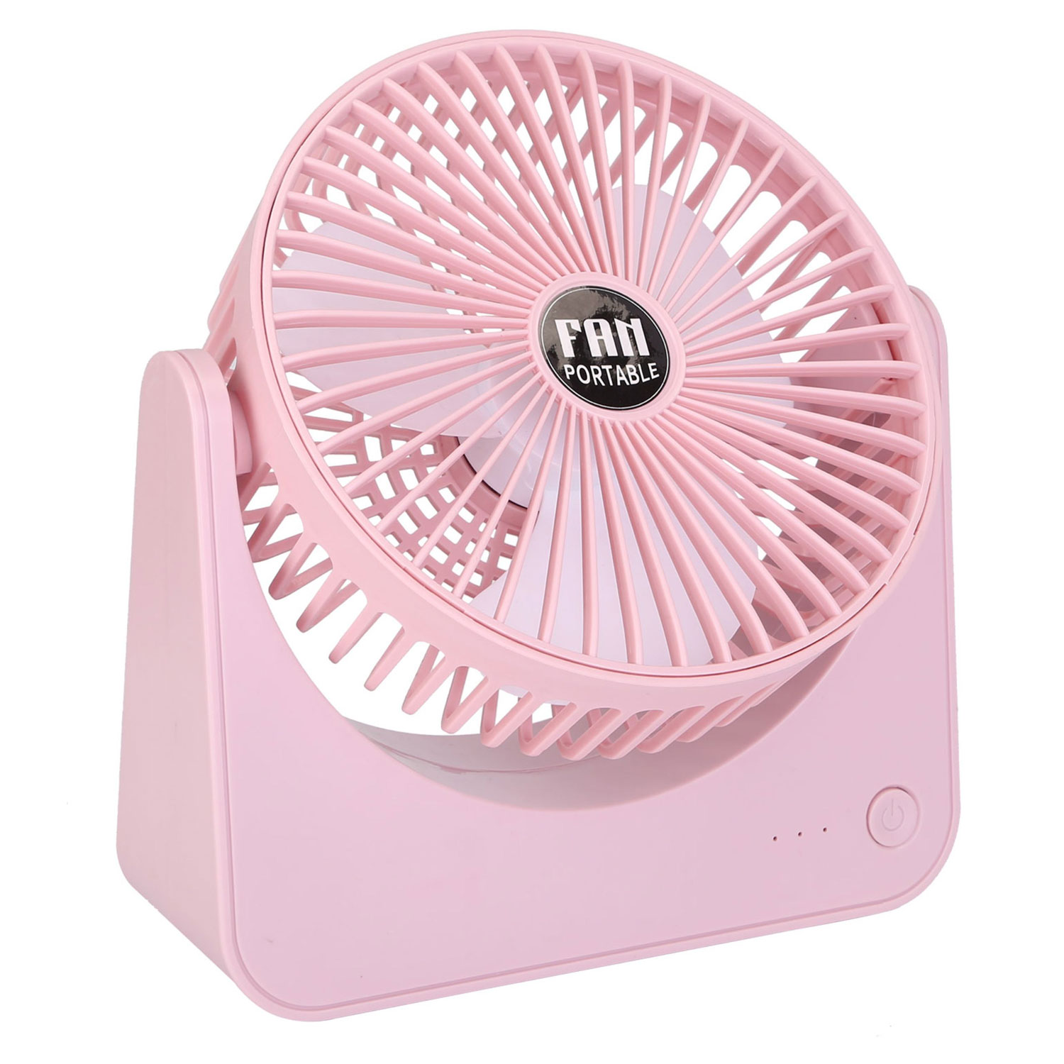 USB Powered 6.5in Desk Fan - 3 Speeds, Tilt, Quiet - Ideal for Bedroom And Office