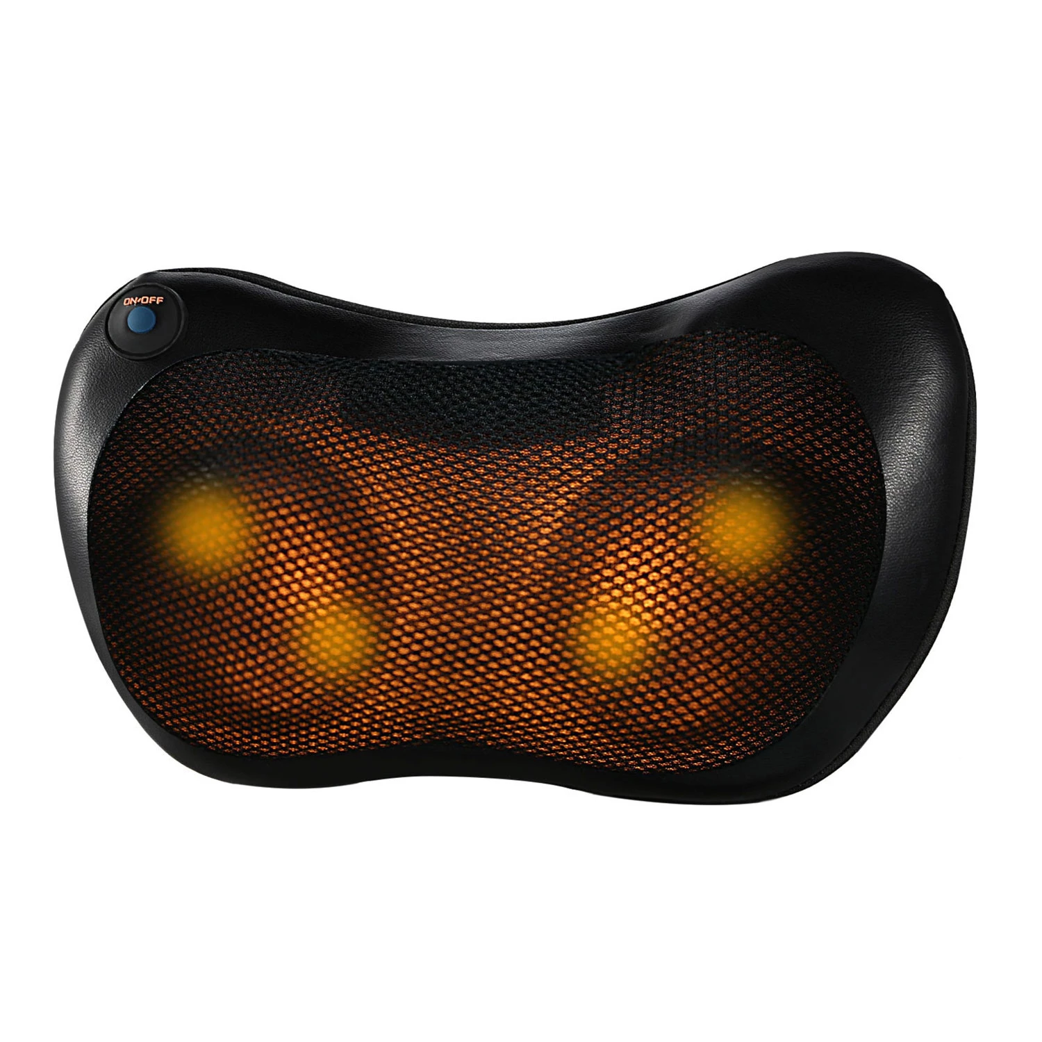 Thermo Neck Massage Pillow - Portable In-Car Massager Pain Relief And Relaxation Includes Car Charge