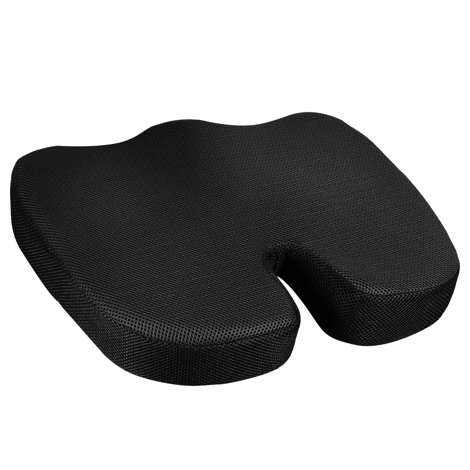 Orthopedic Memory Foam Seat Cushion for Office Car Seat - Tailbone And Hip Support