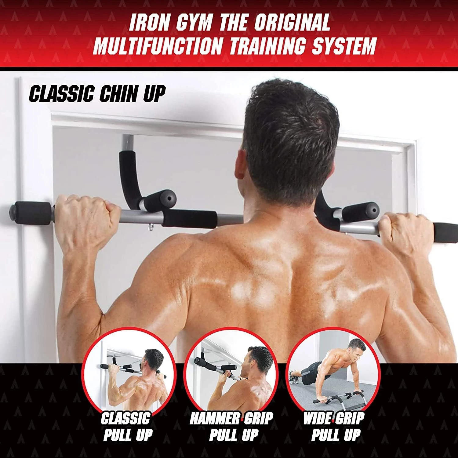 Iron Gym Total Upper Body Workout Bar