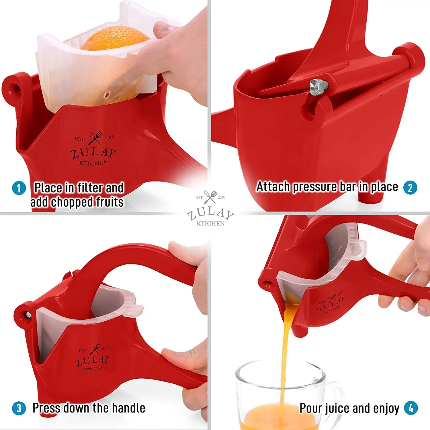 Heavy Duty Pomegranate Manual Juicer