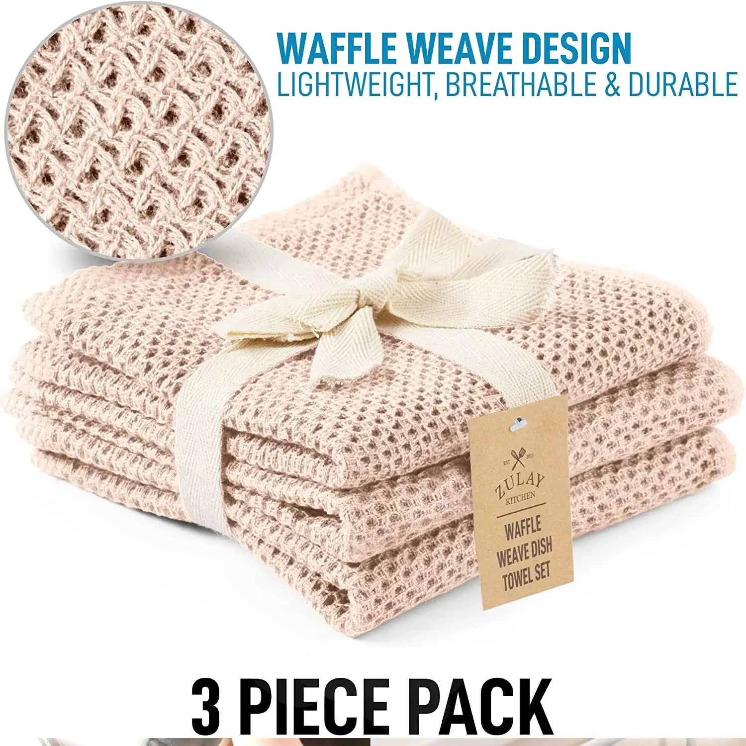 Waffle Weave Kitchen Towels