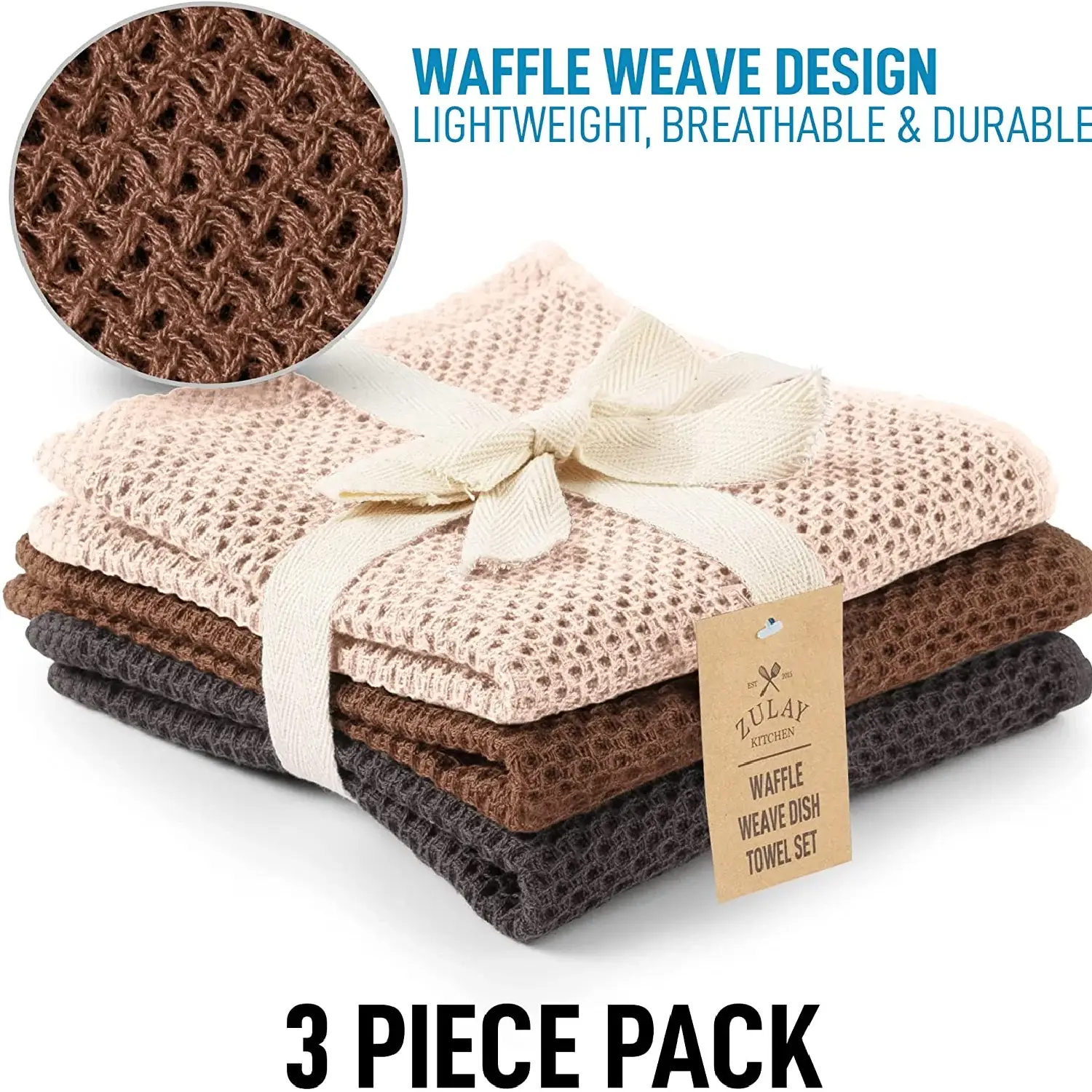 Waffle Weave Kitchen Towels