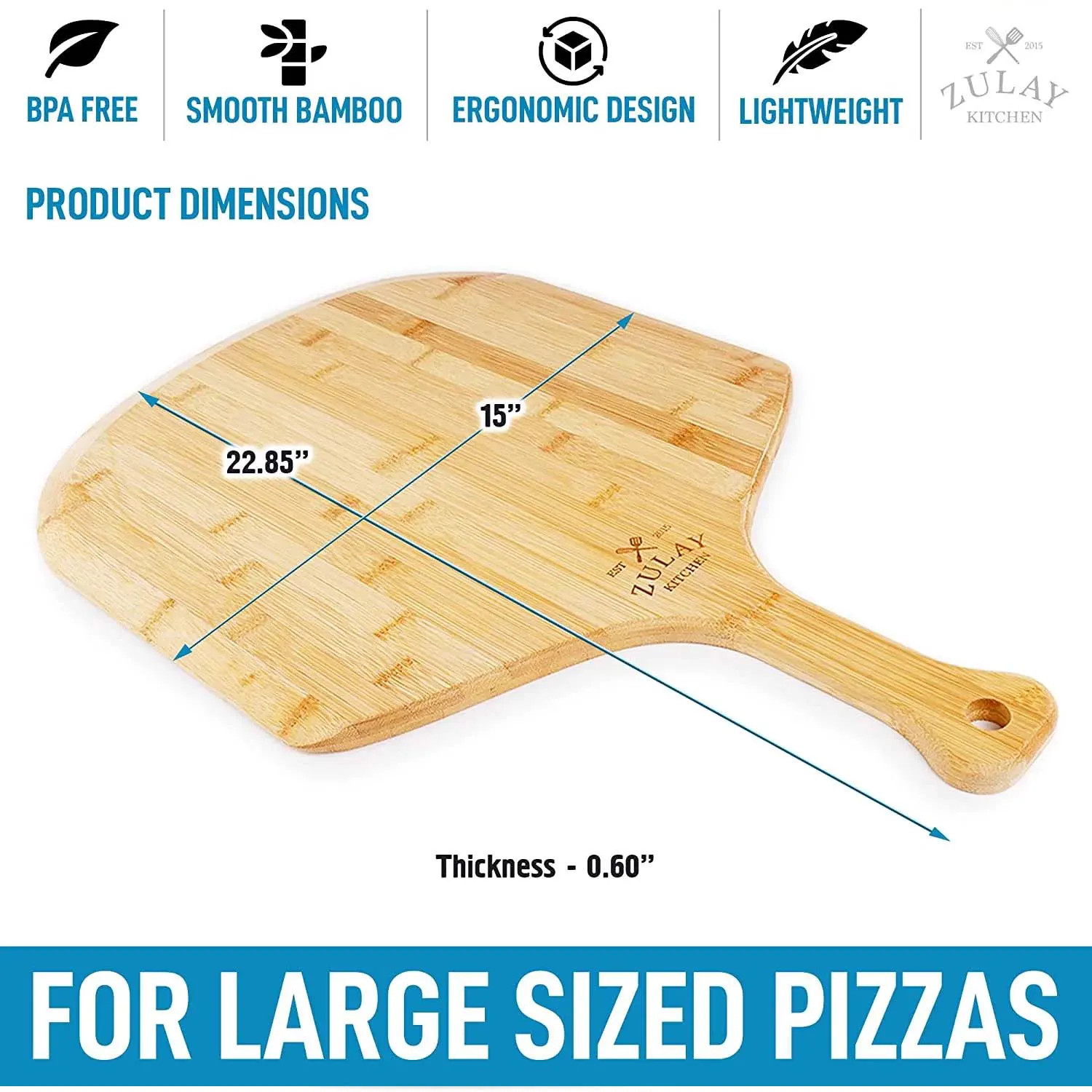 Bamboo Pizza Paddle