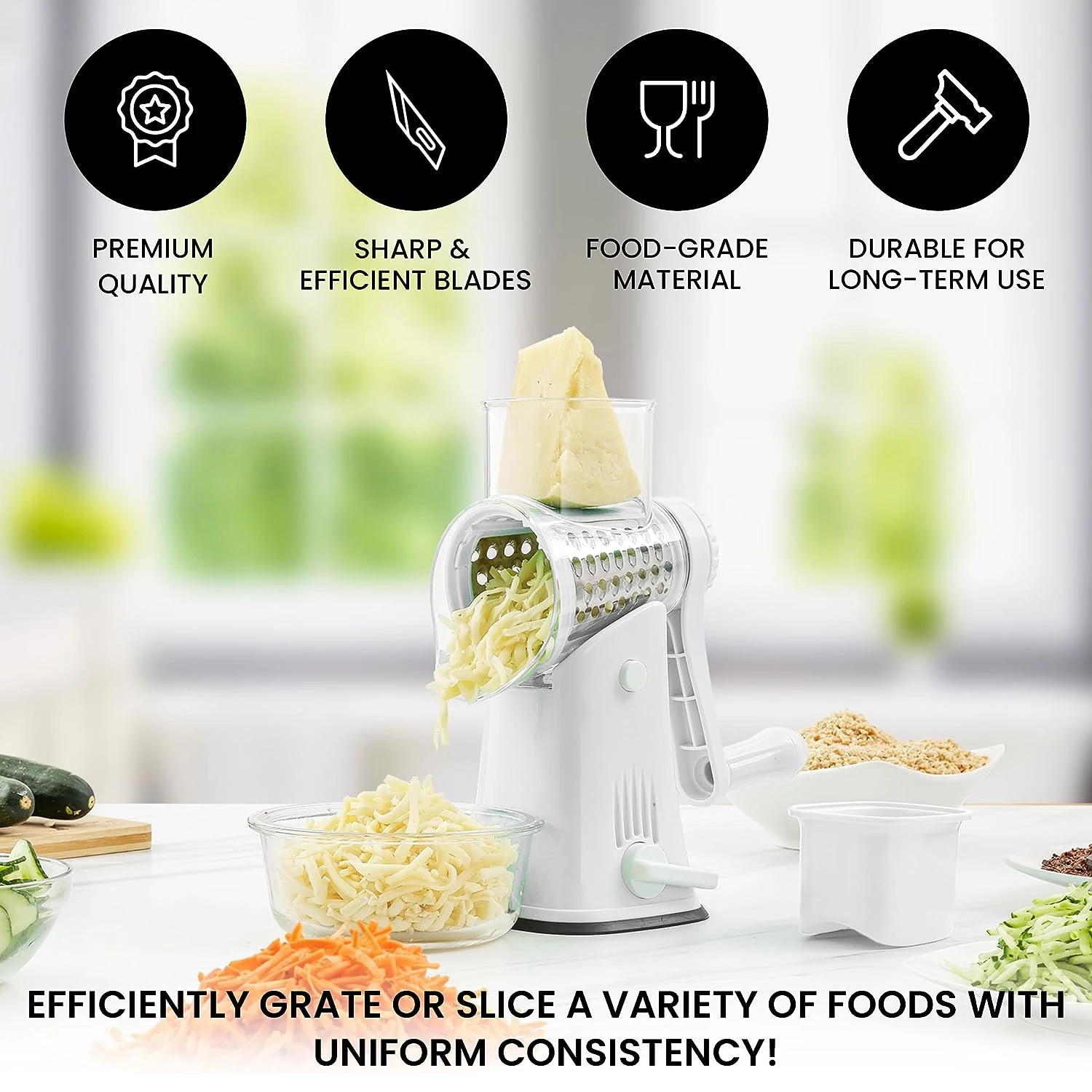 ZK Rotary Cheese Grater