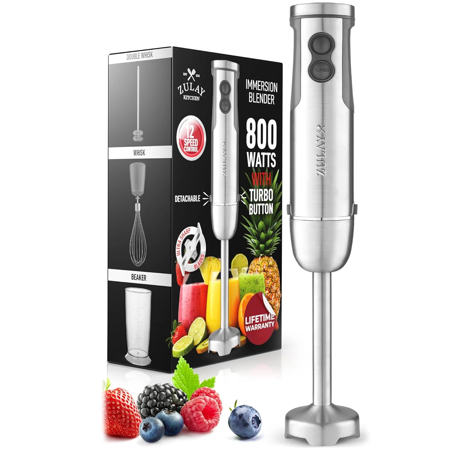 ZK Immersion Blender Set 4pc 