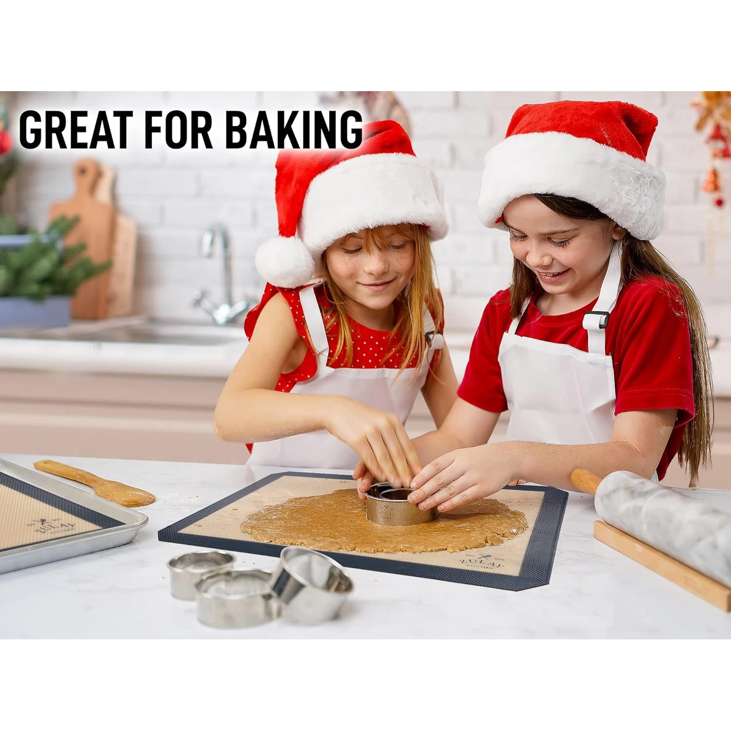 Retail - ZK Silicone Baking Mats 2 Pack - Dark Grey