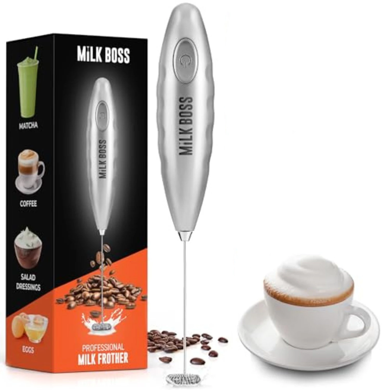 MB Milk Frother Double Grip No Stand w/o batteries 