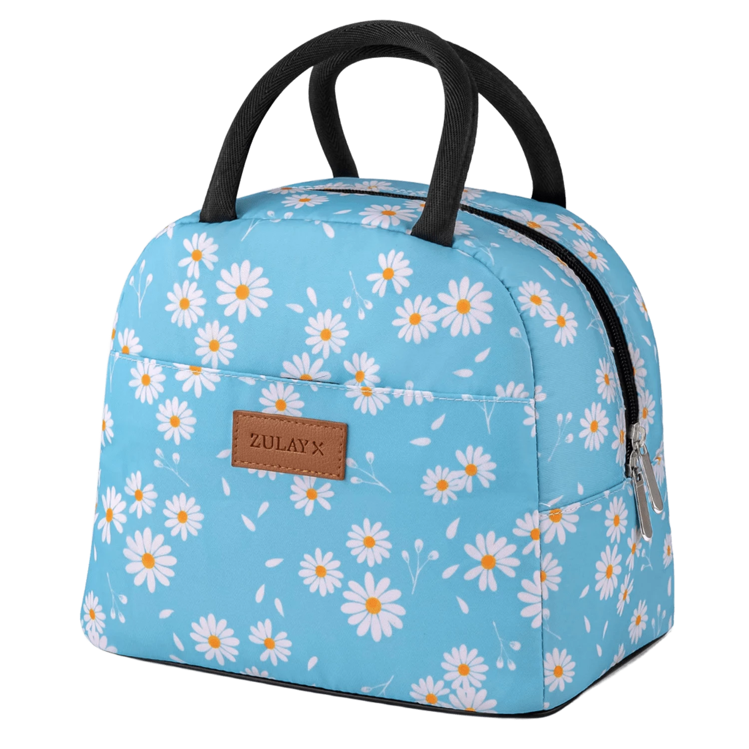 Zulay Insulated Lunch Box For Women - Tote Lunch Bag Women Insulated With Soft Padded Handles 