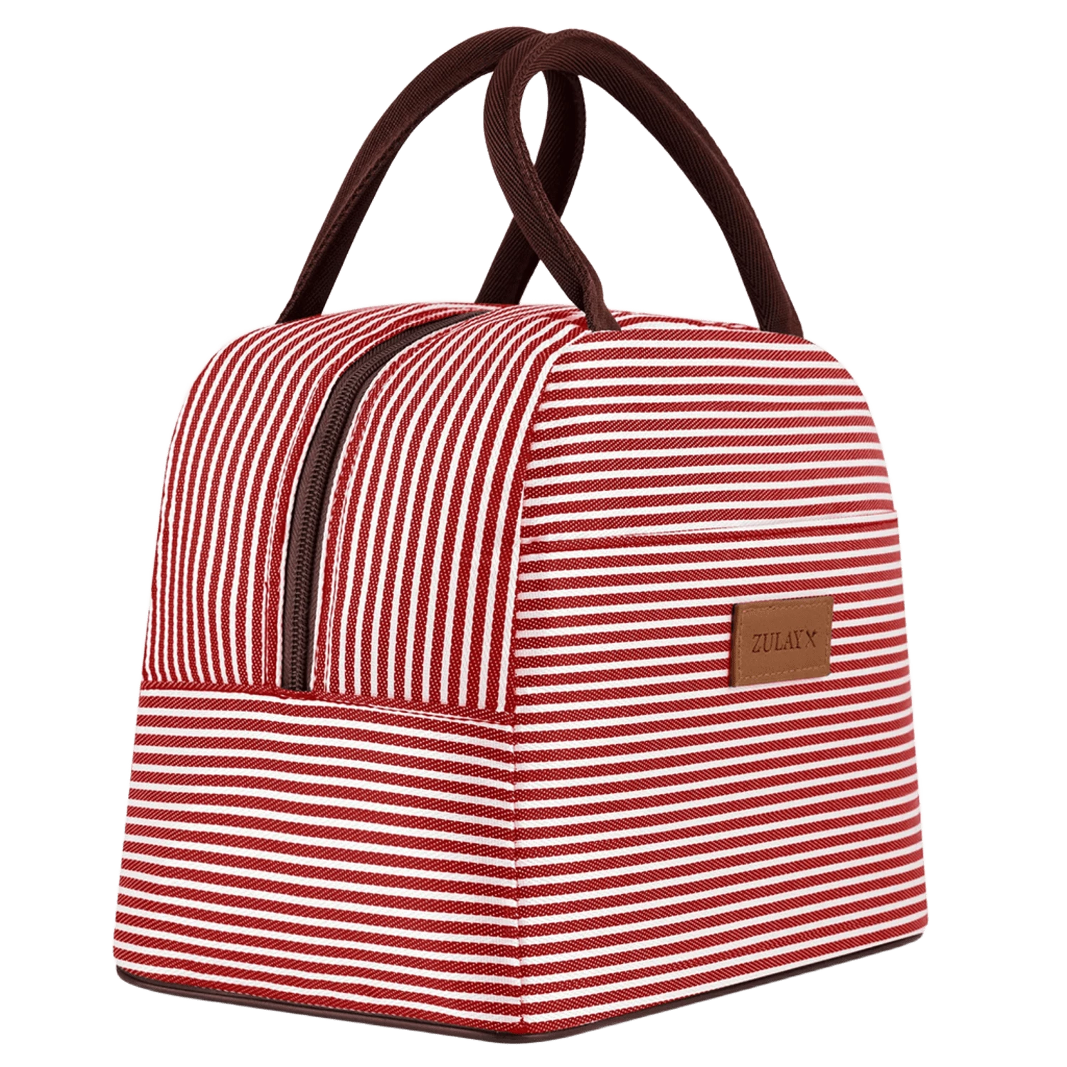 Zulay Insulated Lunch Box For Women - Tote Lunch Bag Women Insulated With Soft Padded Handles 