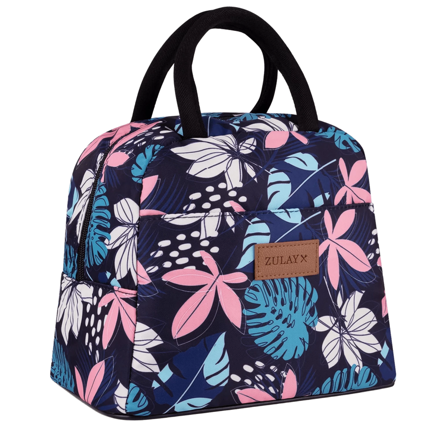 Zulay Insulated Lunch Box For Women - Tote Lunch Bag Women Insulated With Soft Padded Handles 