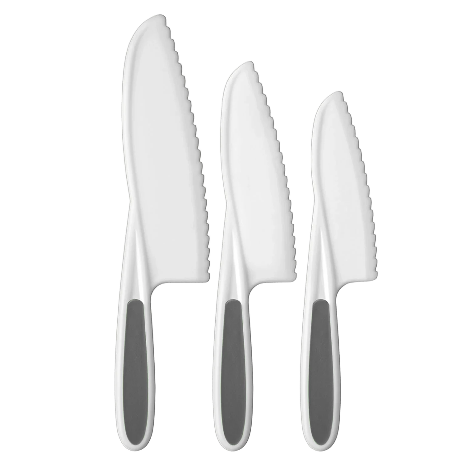 Zulay Kids Knife Set for Cooking and Cutting Fruits Veggies & Cake - Perfect Starter Knife Set for 