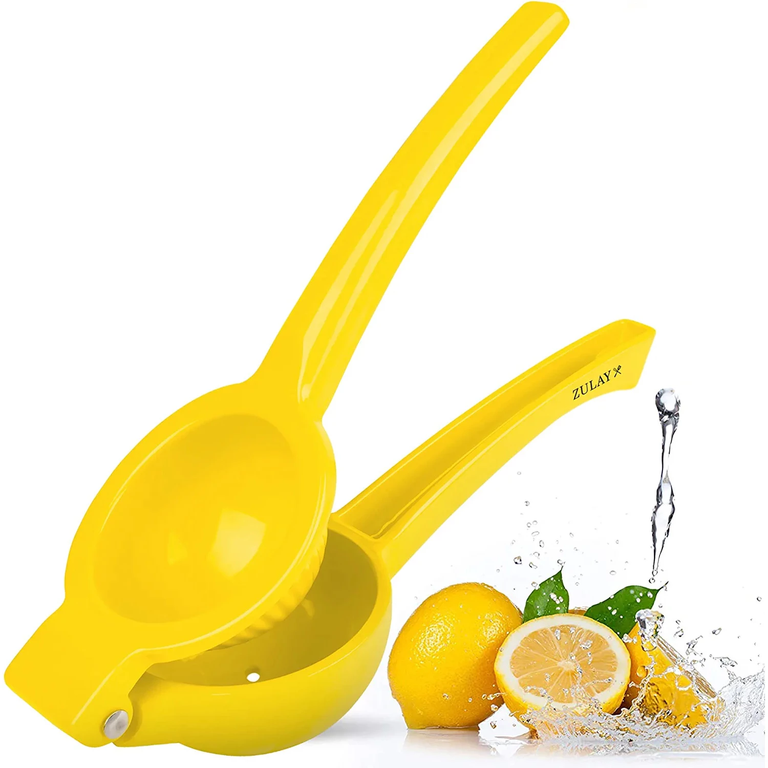 Zulay Premium Quality Metal Lemon Squeezer, Citrus Juicer