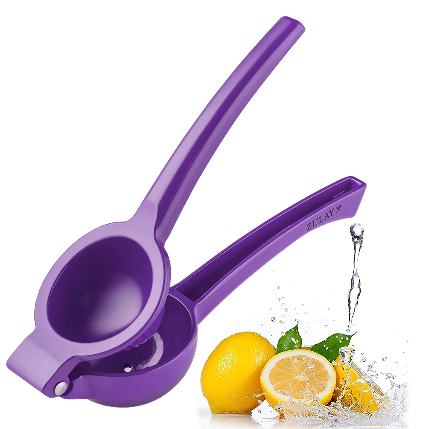 Zulay Premium Quality Metal Lemon Squeezer, Citrus Juicer