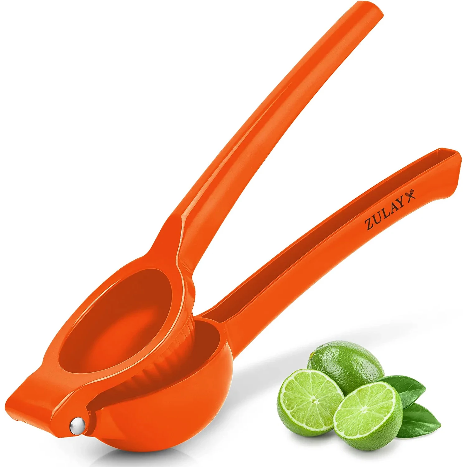 Zulay Premium Quality Metal Lime Squeezer, Citrus Juicer