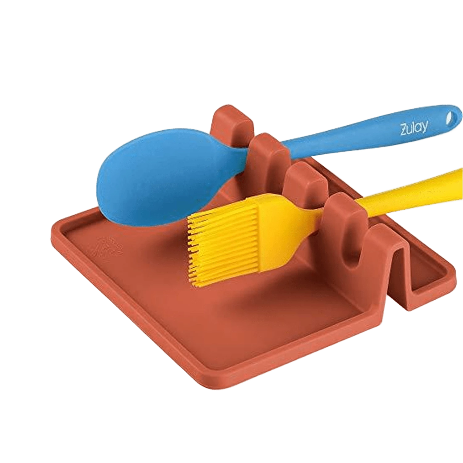 Silicone Utensil Rest with Drip Pad