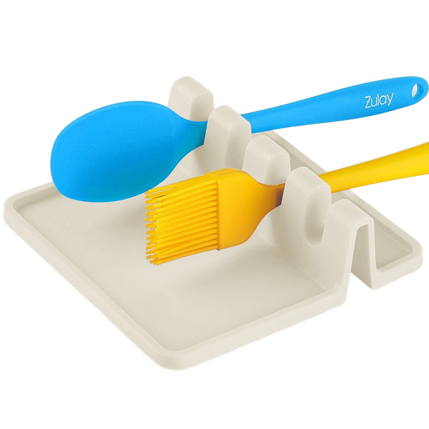 Silicone Utensil Rest with Drip Pad