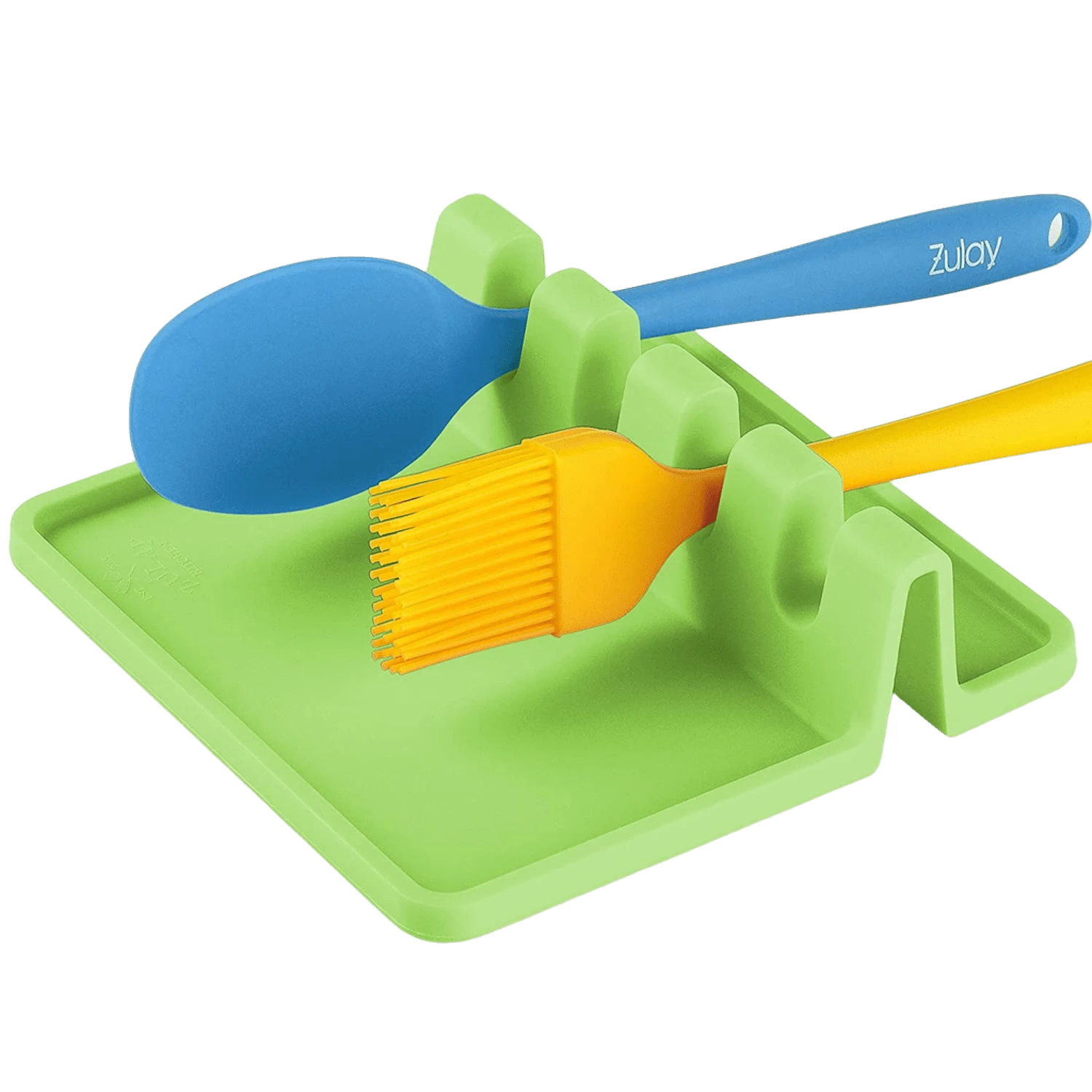 Silicone Utensil Rest with Drip Pad